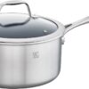 Zwilling Spirit Ceramic Nonstick Saucepan, 3-qt, Stainless Steel