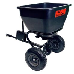 Brinly-Hardy BS36BH 175 lb. 3.5 cu. ft. Tow-Behind Broadcast Spreader for Lawn Tractors and Zero-Turn Mowers