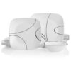 Corelle Square Splendor 18-piece Dinnerware Set, Service for 6