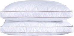 puredown B01A0LCO8Y Pillow, Queen (Pack of 2), White 2 Count