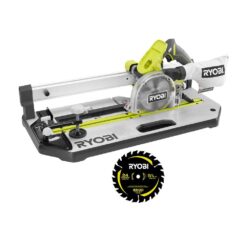 RYOBI PGC21B-A06F551 ONE+ 18V Cordless 5-1/2 in. Flooring Saw with Blade and Extra 5-1/2 in. 24T Flooring Blade (1-Piece)
