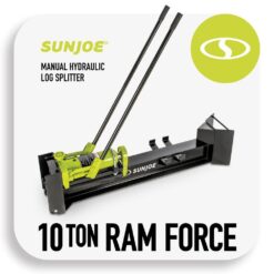 Sun Joe LJ10M Logger Joe 10 Ton Hydraulic Log Splitter