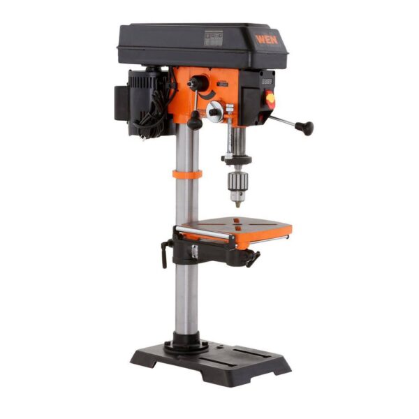 WEN 4214T 5-Amp 12 in. Variable Speed Cast Iron Benchtop Drill Press ...