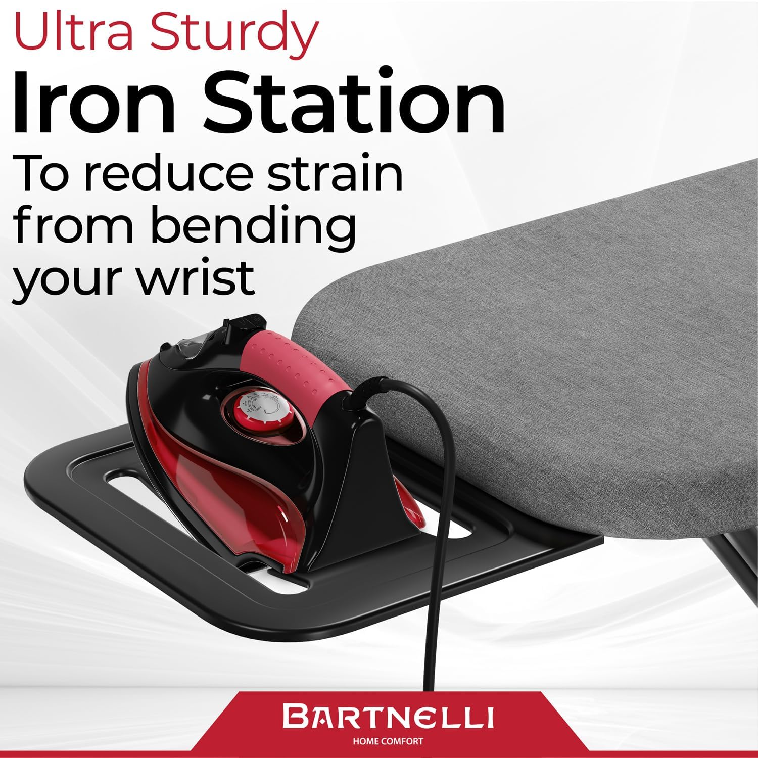 Bartnelli Ironing Board Made in Europe 5