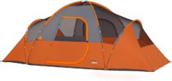 CORE Tents for Family Camping, Hiking and Backpacking 9 Person Dome Camp Tents with Included Tent Gear Loft for Outdoor Accessories