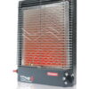 Camco Olympian Wave 6 Catalytic Safety Heater | Adjustable from 3200 to 6000 BTUs | Black (57341)