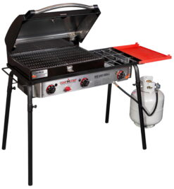 Camp Chef Big Gas Grill 16 Outdoor Stove with BBQ Box Accessory, SPG90B, 90,000 BTU Propane