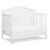 DaVinci Charlie 4-in-1 Convertible Crib, Greenguard Gold Certified, White