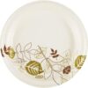 Dixie 8.5" Medium-Weight Paper Plates by GP PRO (Georgia-Pacific) Pathways UX9WS 500 Count (125 Plates Per Pack 4 Packs Per Case)