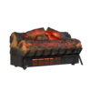 Duraflame® Infrared Quartz Rustic Pine Electric Log Set Heater, Black