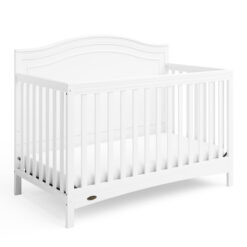Graco Paris 4-in-1 Convertible Baby Crib, White