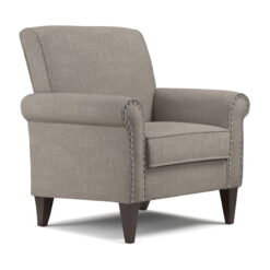 Homesvale Club Chair, Dove Gray Linen
