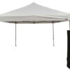 Impact Canopy 10 x 10 Pop Up Canopy Tent, Straight Leg Shelter, Steel Frame, Roller Bag, White