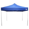Impact Canopy 10 x 10 Pop Up Canopy Tent, Straight Leg Shelter, Ultra Light Aluminum Frame, UV Coated, Canopy Accessories, White