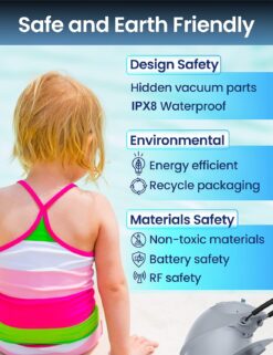 KOKIDO Cordless Robotic Pool Cleaner, Automatic Pool Vacuum for Flat Bottom Above Inground Pools up to 30 Feet. Dirt, Sand, Debris and Leaves (max 5 inch), Last 90 Mins, XTROJET 330