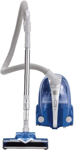 Kenmore 10701 Pet Friendly Lightweight Bagless Compact HEPA Canister Vacuum with Pet Turbine Brush, Variable Mode, Telescoping Wand, Retractable Cord, Ultra Plush Nozzle and 3 Cleaning Tools-Blue