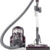Kenmore Friendly Lightweight Bagless Compact Canister Vacuum, HEPA, Extended Telescoping Wand, Retractable Cord and 2 Cleaning Tools, Pet PowerMate + 2 Motor Power, Purple