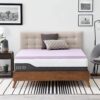 LUCID 3 Inch Lavender Infused Memory Foam Mattress Topper - Ventilated Design - Cal King Size