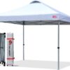 MASTERCANOPY Durable Ez Pop-up Canopy Tent with Roller Bag (10x10, White)