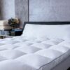 Mattress Topper Twin, Cooling Plush Pillow Top Mattress Pad Feather Bed Topper, Hotel Quality Down Alternative Pillow Topper Extra Thick Mattress Toppers (Twin 39" x 74")