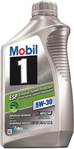 Mobil 1 103469-12PK ESP Formula 5W-30 Motor Oil - 1 Qt, (Pack of 12)