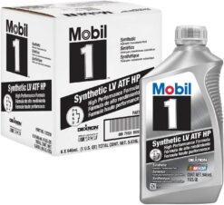 Mobil 1 Full Synthetic LV Automatic Transmission Fluid HP, 6-Pack of 1 quarts