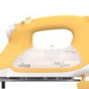 Oliso TG1600 Pro Plus 1800 Watt SmartIron with Auto Lift - for Clothes, Sewing, Quilting and Crafting Ironing Diamond Ceramic-Flow Soleplate Steam Iron, Yellow