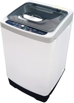 Panda Portable Washing Machine, 10 lbs. Capacity, 3 Water Levels, 8 Programs, Compact Top Load Cloth Washer, 1.38 Cu.ft