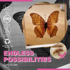 Puduo Epoxy Resin Crystal Clear Art 1 Gallon Kit for Coating, Casting, Resin Art, Jewelry, Tabletop, Bar Top, Live Edge Tables, Fast Curing 2 Part Epoxy Casting Resin Kit…