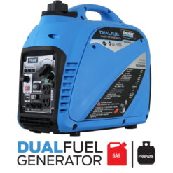 Pulsar 2,200 Watt Dual-Fuel Portable Inverter Generator - CARB Compliant