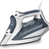 Rowenta Focus Stainless Steel Soleplate Steam Iron for Clothes 400 Microsteam Holes, Cotton, Wool, Poly, Silk, Linen, Nylon 1725 Watts Portable, Ironing, Garment Steamer DW5280