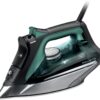 Rowenta Pro Master Stainless Steel Soleplate Steam Iron for Clothes 400 Microsteam Holes, Cotton, Wool, Poly, Silk, Linen, Nylon 1775 Watts Ironing, Garment Steamer, Powerful Steam DW8360