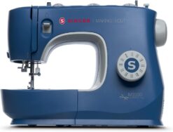 SINGER Making The Cut Sewing Machine with 97 Stitch Applications & Accessory Kit M3330, Simple & Easy To Use, Perfect For Beginners, Blue.