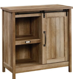 Sauder Adept Storage Accent Cabinet, Craftsman Oak Finish