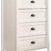 Sauder County Line 4-Drawer Chest (Soft White finish)
