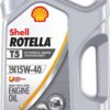 Shell Rotella T5 Synthetic Blend 10W-30 Diesel Engine Oil (1-Gallon, Case of 3)