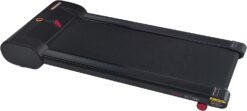 Sunny Health & Fitness Slim Walking Pad Treadmill for Under Desk or Home Office w/Optional Arm Exercisers or Automated Desk