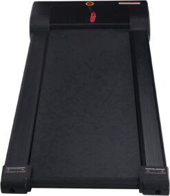 Sunny Health & Fitness Slim Walking Pad Treadmill for Under Desk or Home Office w/Optional Arm Exercisers or Automated Desk