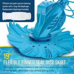 U.S. Pool Supply Octopus Professional Automatic Pool Vacuum Cleaner & Hose Set - Powerful Suction That Removes Swimming Pool Debris