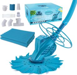 U.S. Pool Supply Octopus Professional Automatic Pool Vacuum Cleaner & Hose Set - Powerful Suction That Removes Swimming Pool Debris