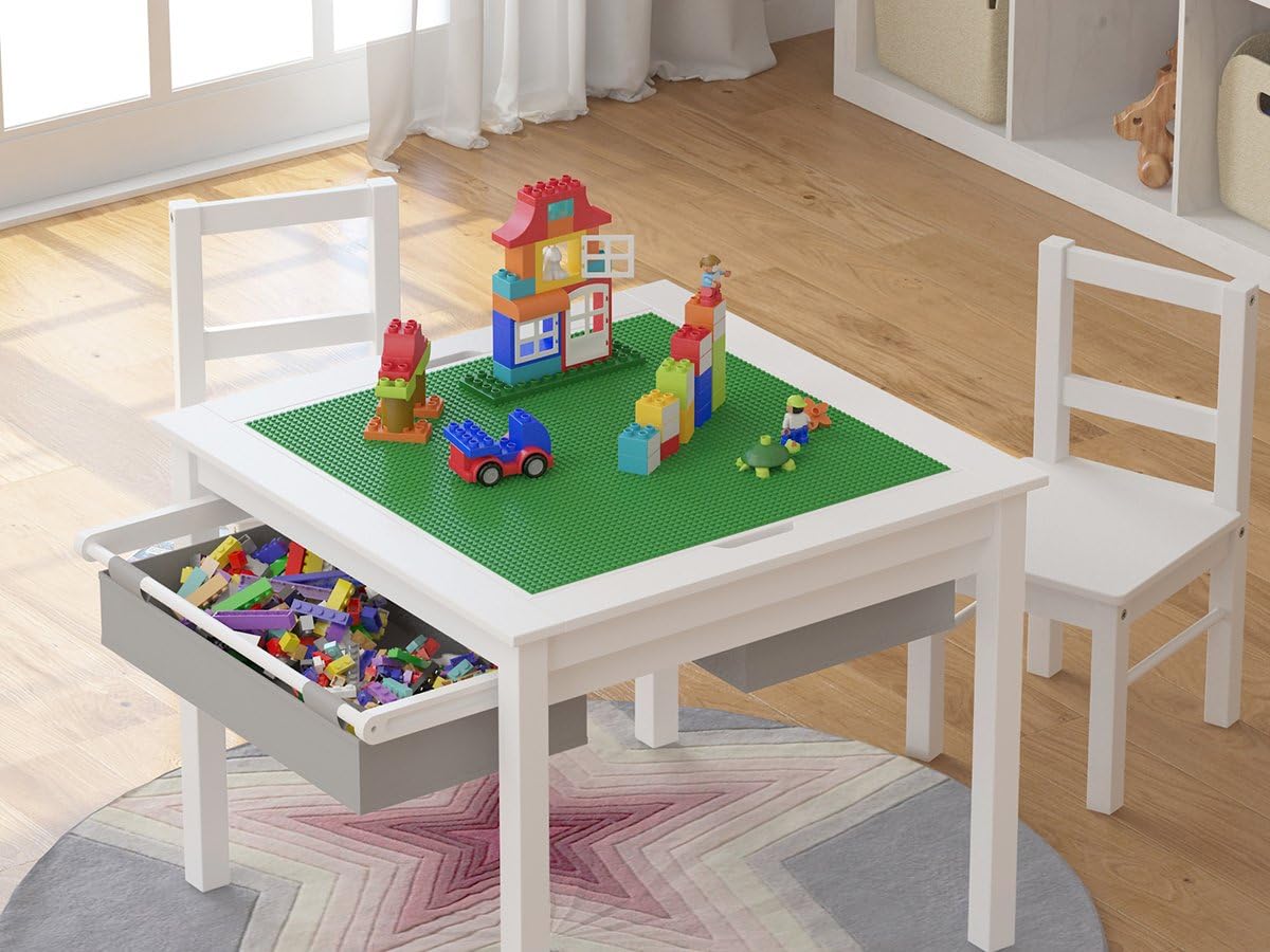 https://bigbigmart.com/wp-content/uploads/2023/09/UTEX-Wooden-2-in-1-Kids-Construction-Play-Table-and-2-Chairs-Set-with-Storage-Drawers-and-Built-in-Plate-Compatible-with-Lego-and-Duplo-Bricks-White-with-Grey-Drawers2.jpg