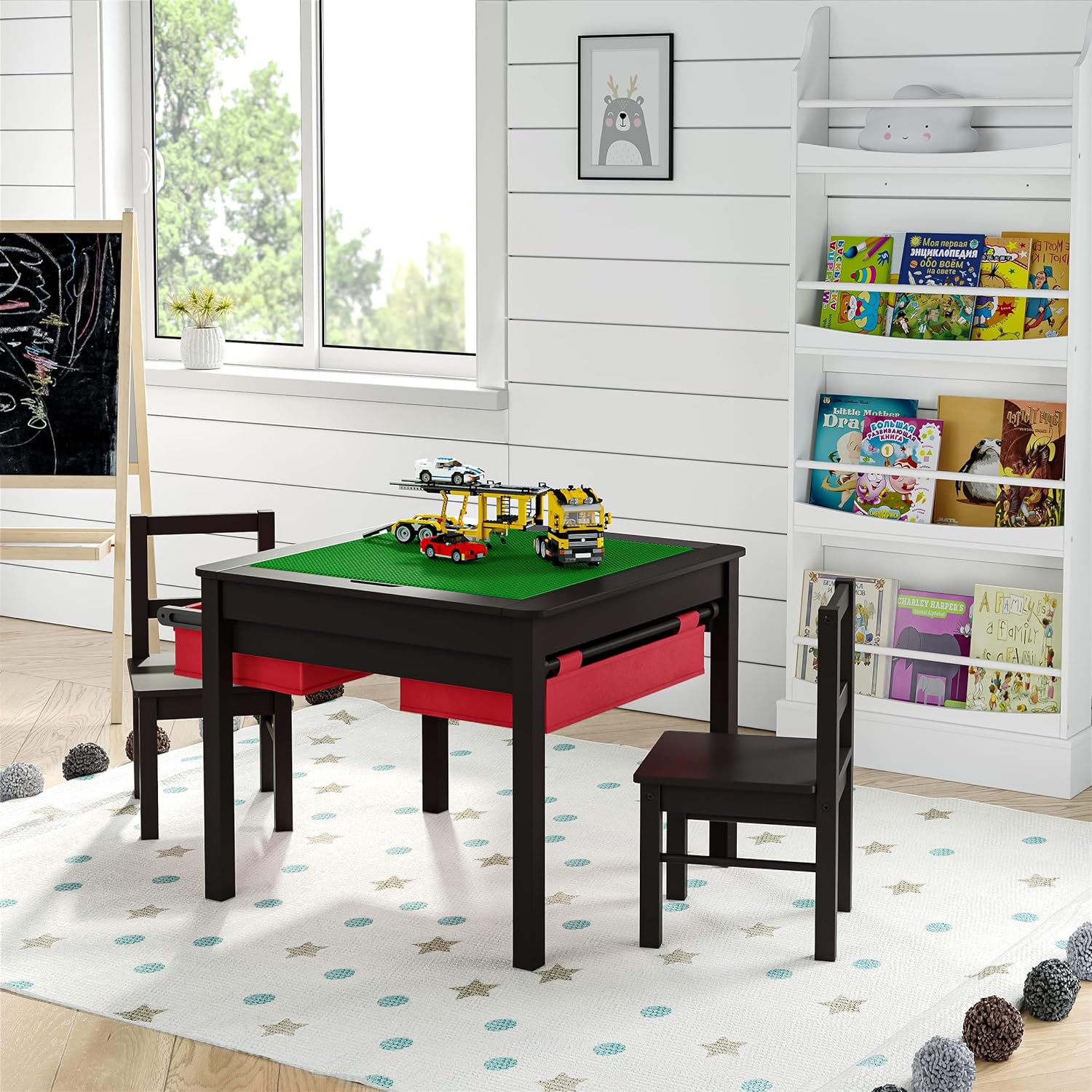 UTEX Kids 3 Piece Play Or Activity Table and Chair Set & Reviews