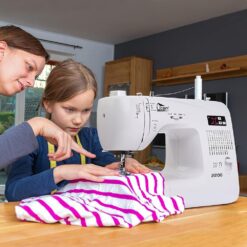 Uten Portable Sewing Machine Computerized Embroidery Sewing Machine with 100 Unique Built-in Stitch and 8 Buttonhole