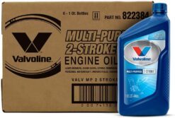 Valvoline 2-Cycle Multi-Purpose TCW-3 Motor Oil 1 QT, Case of 6