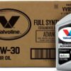 Valvoline Advanced Full Synthetic SAE 5W-30 Motor Oil 1 QT, Case of 6