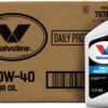 Valvoline Daily Protection 10W-40 Conventional Motor Oil 1 QT, Case of 6 (Packaging May Vary)