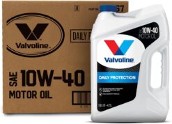 Valvoline Daily Protection 10W-40 Conventional Motor Oil 5 QT, Case of 3