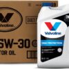 Valvoline Daily Protection SAE 5W-30 Synthetic Blend Motor Oil 5 QT, Case of 3 (Packaging May Vary)