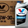 Valvoline European Vehicle Full Synthetic XL-III SAE 5W-30 Motor Oil 5 QT, Case of 3