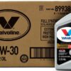 Valvoline Extended Protection High Mileage with Ultra MaxLife Technology 5W-30 Full Synthetic Motor Oil 1 QT, Case of 6